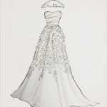 Kleider Zeichnen Vorlage Luxus Custom Wedding Dress Sketch