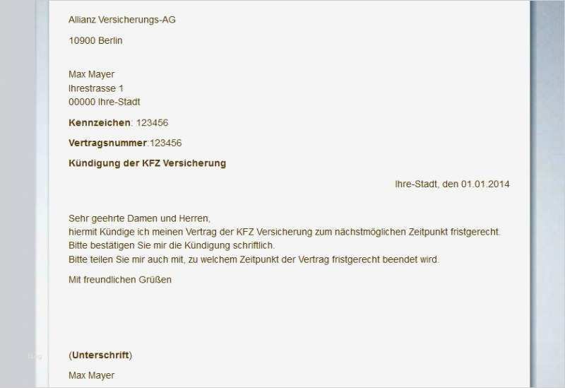 Kündigung Handyvertrag T Mobile Muster Kündigung Vorlage
