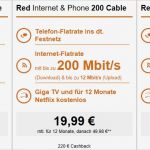 Kündigung Vorlage Vodafone Festnetz Schönste Vodafone Red Internet &amp; Phone 200 Mbit S Für Eff 34 99