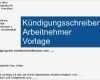 Kündigungsschreiben An Arbeitgeber Vorlage Einzigartig Kündigungsschreiben Arbeitnehmer Vorlage Download