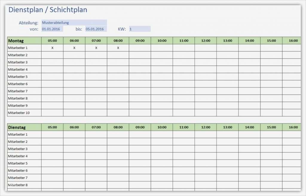 Leere Tabellen Vorlagen Zum Ausdrucken Erstaunlich Einfacher Dienstplan