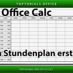 Libreoffice Vorlagen Präsentation Erstaunlich Stundenplan Tagesplan Zum Ausdrucken Erstellen