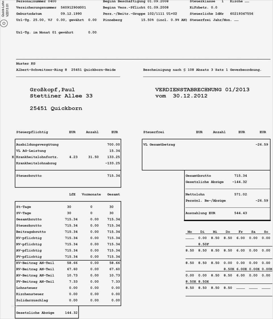 Gemütlich Gehaltsabrechnung Vorlage Fotos Bilder für das
