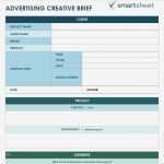 Marketing Briefing Vorlage Inspiration Creative Brief Template