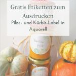 Marmeladengläser Beschriften Vorlagen Erstaunlich Gratis Etiketten Zum Ausdrucken Pdf Pilze Und Kürbis