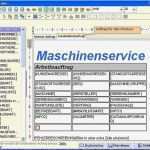 Maschinen Wartungsplan Vorlage Süß Wartungsmodul Maschinen Geräte Reparaturauftrag