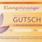 Massage Gutschein Vorlage Text Elegant Gutschein