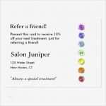 Massage Visitenkarten Vorlagen Wunderbar Referral Card with Seven Chakras Business Card Templates