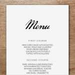 Menükarte Vorlage Pdf Best Of Printable Menu Calligraphy Monogram – E Mpers