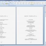 Menükarte Vorlage Pdf Beste Fein Menüvorlage Für Word Galerie Bilder Für Das