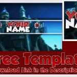 Minecraft Banner Vorlage Angenehm Minecraft Vorlage Template Free Download Banner Logo