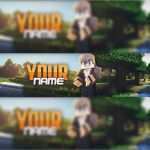 Minecraft Banner Vorlage Elegant Minecraft Youtube Banner Template Shop