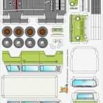 Modellbau Papier Vorlagen Gut Fahrzeuge – Bastelbogen Lkw White 1911