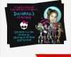 Monster High Einladungskarten Vorlagen Wunderbar Monster High Birthday Invitation Wording