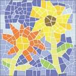 Mosaik Vorlagen Kinder Best Of Mosaik Vorlagen Blumen 30 30x30cm Günstig Kaufen