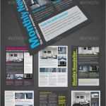 Newsletter Indesign Vorlage Erstaunlich Clear A4 Newsletter Indesign