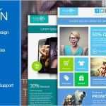 Newsletter Layout Vorlage Neu Fusion Metro Email Newsletter Template by Pophonic