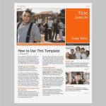 Newsletter Layout Vorlage Schön Word Newsletter Template – 31 Free Printable Microsoft