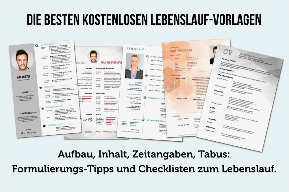 Newsletter Vorlagen Word Kostenlos Angenehm Lebenslauf Vorlagen Tipps Und Gratis Word Muster