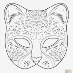 O2 Stick Kündigen Vorlage Wunderbar Cheetah Mask Coloring Page