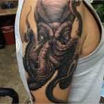 Octopus Tattoo Vorlagen Beste Collection Of 25 Octopus with Thin Legs Tattoo Shoulder