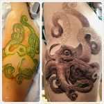 Octopus Tattoo Vorlagen Erstaunlich Die Besten 25 Tintenfisch Tätowierungen Ideen Auf