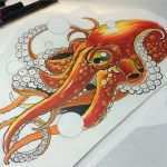 Octopus Tattoo Vorlagen Neu Octopus Fantasy Pinterest