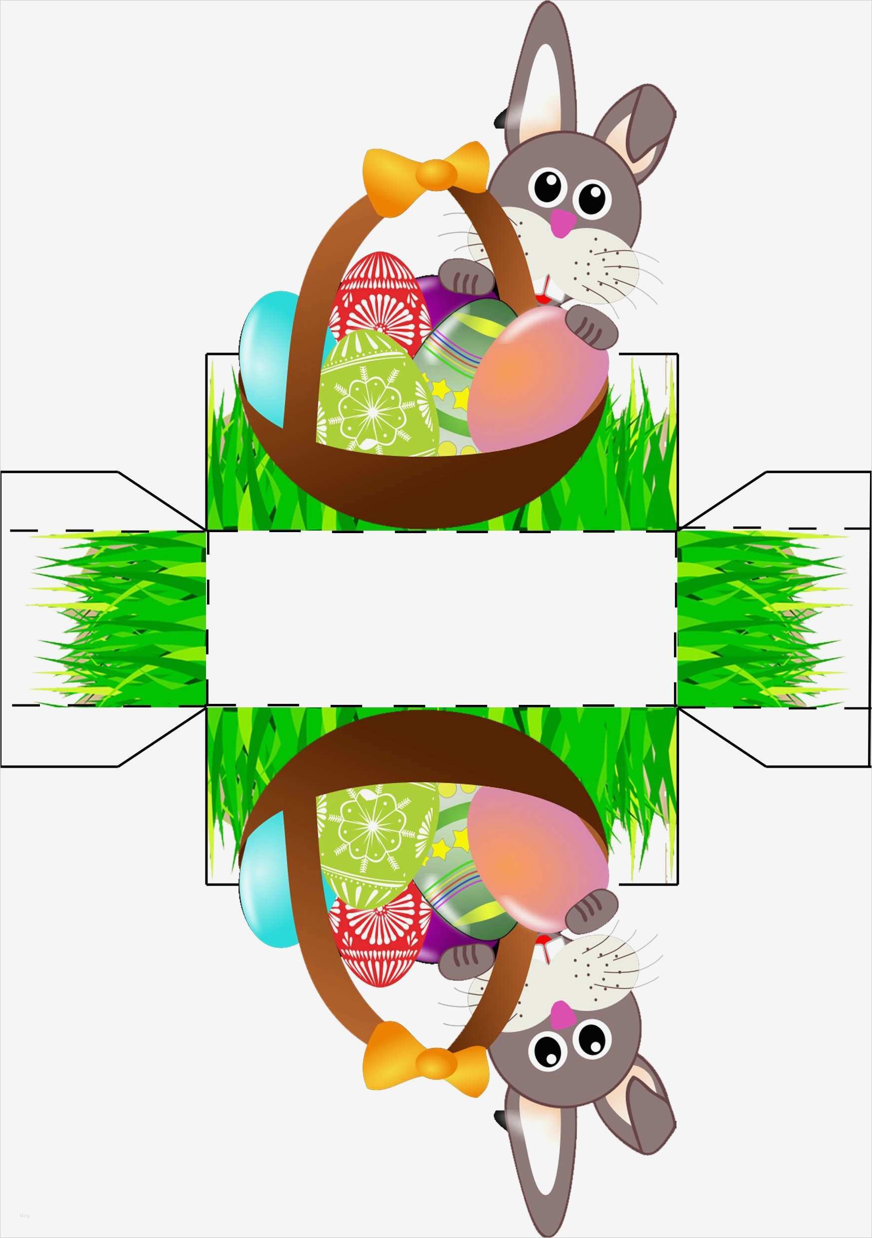 Osterhasen Vorlagen Zum Ausschneiden Luxus Osterkörbchen Vorlage Malen &amp; Basteln ?