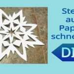 Papiersterne Ausschneiden Vorlagen Wunderbar Papierstern Schneiden