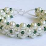 Perlenschmuck Selber Machen Vorlagen Best Of Pearl and Crystal Bracelet