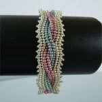 Perlenschmuck Selber Machen Vorlagen Gut Cabled Bracelet Herringbone Pinterest