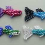 Perlentiere Vorlagen 3d Erstaunlich Free Beading Pattern Tiny 3d Guppy