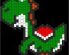 Perlentiere Vorlagen 3d Erstaunlich Yoshi Bead Pattern Craft Ideas Pinterest