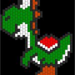 Perlentiere Vorlagen 3d Erstaunlich Yoshi Bead Pattern Craft Ideas Pinterest