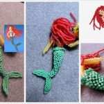 Perlentiere Vorlagen 3d Hübsch 3d Beaded Little Mermaid Doll Pattern