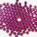 Perlenuntersetzer Fädeln Vorlagen Elegant Hotfix Strasssteine Glas Fuchsia Strass 2880stk