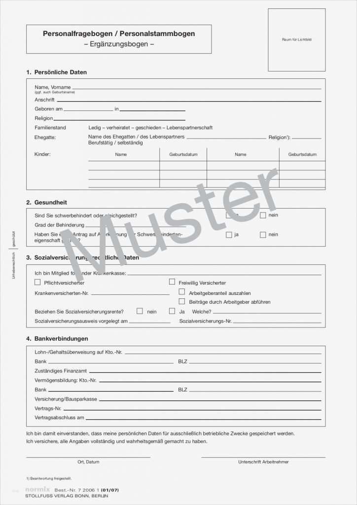 Personalfragebogen Vorlage Excel Großartig Personalfragebogen Vorlage ...