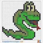 Pinterest Bügelperlen Vorlagen Einzigartig Schlange Bügelperlen Vorlage