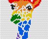 Pinterest Bügelperlen Vorlagen Großartig Bügelperlen Vorlagen Ausdrucken Giraffe Regenbogen