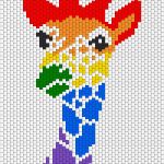 Pinterest Bügelperlen Vorlagen Großartig Bügelperlen Vorlagen Ausdrucken Giraffe Regenbogen