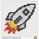 Pinterest Bügelperlen Vorlagen Luxus Rakete Bügelperlen Vorlage Perler