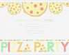 Pizza Flyer Vorlage Beste Pizza Party Flyer Template Fantastisch Pizza Party Flyer