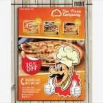 Pizza Flyer Vorlage Neu Pizzeria Flyer Menükarte Pizza Liefer Nst