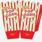 Popcorn Box Vorlage Best Of 14 Best Popcorn Box Templates