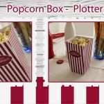 Popcorn Box Vorlage Erstaunlich Free Cut Files and Digital Paper Diy 3d Dxf Png Svg Jpg