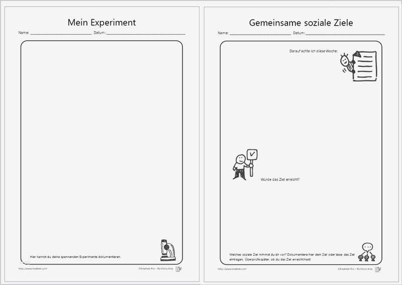 Portfolio Grundschule Vorlagen Kostenlos Cool Portfolio Vorlagen - Kitathek Pro | Vorlage Ideen