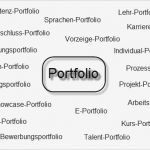 Portfolio Vorlage Word Erstaunlich Dossier „portfolio Methode“