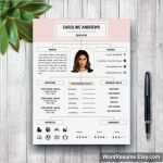 Portfolio Vorlage Word Gut Cv Template