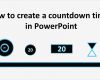 Powerpoint Countdown Vorlage Angenehm How to Create A Countdown Timer In Powerpoint – Tekhnologic