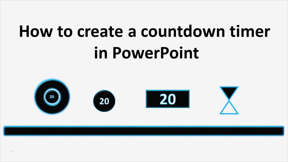 adding countdown timer powerpoint